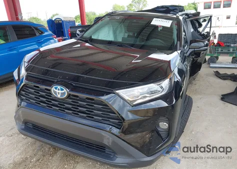2020 Toyota Rav4 Hybrid Xle из США, поврежденный, VIN 2T3RWRFV1LW077070